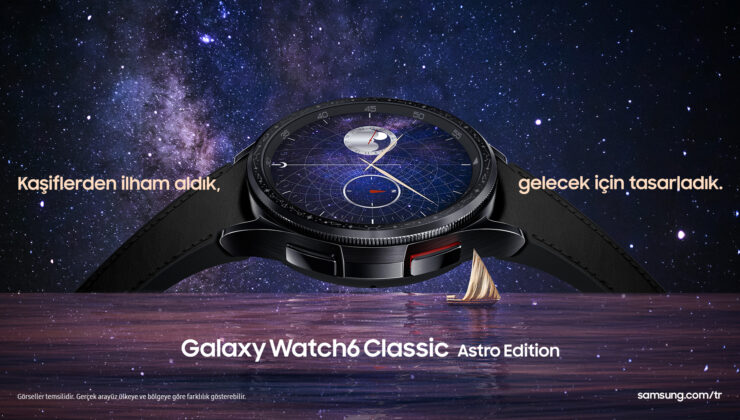 Samsung Galaxy Watch6 Classic Astro Edition satışta!