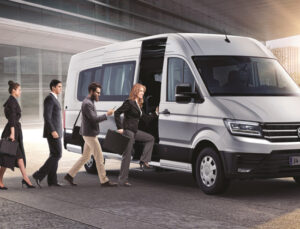 Volkswagen Crafter servis ve okul yollarda