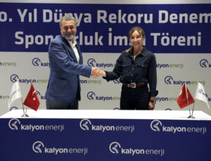 Kalyon Enerji, Şahika Ercümen’in 100. Yıl Cumhuriyet Dalışına sponsor oldu