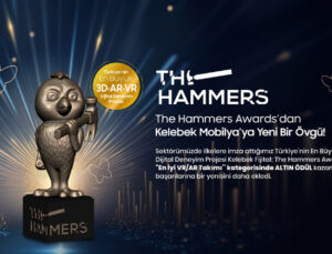 Kelebek Mobilya, The Hammers Awards’tan yeni bir ödülle dönüyor