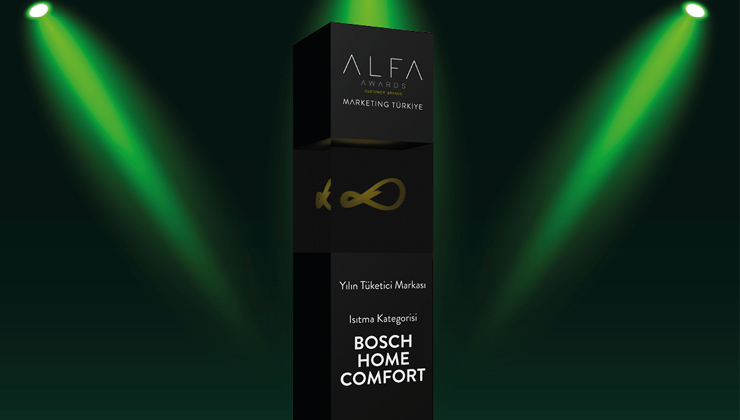 Bosch Home Comfort’a Yılın Tüketici Markası Ödülü