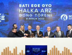 Borsa İstanbul’da gong Batı Ege GYO için çalındı