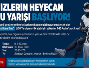 Tenzor International Cup heyecanı Aralık’ta Bodrum’da