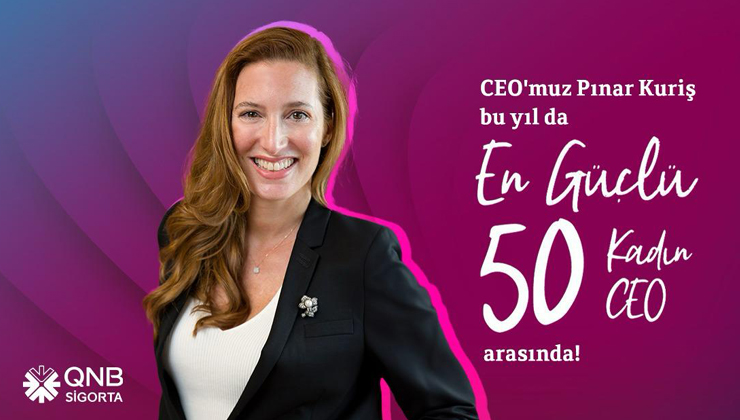 Pınar Kuriş, 6. Kez “En Güçlü 50 Kadın CEO” Listesinde