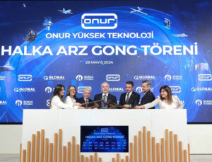 Borsa İstanbul’da gong Onur Yüksek Teknoloji için çaldı