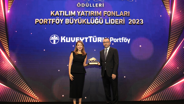 Kuveyt Türk Portföy’e ‘Katılım Yatırım Fonları Portföy Büyüklüğü Lideri’ Ödülü