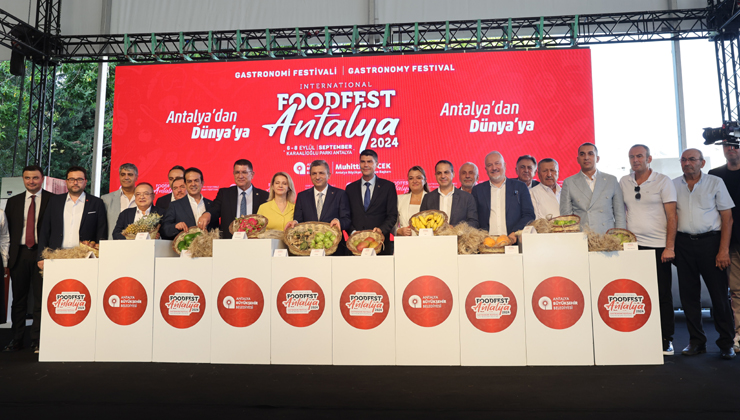 Antalya’nın Uluslararası Büyük Gastronomi Festivali Food Fest Başladı