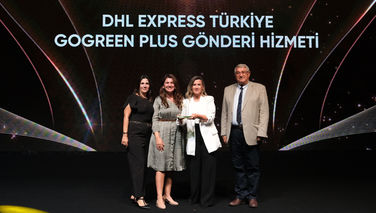 DHL Express Türkiye, Sürdürülebilir İş Ödülleri’nde GoGreen Plus ile ödül kazandı