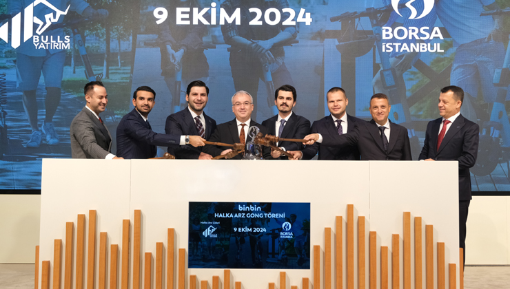 Borsa İstanbul’da gong BinBin için çaldı