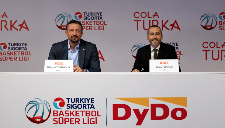 DyDo, Türkiye Sigorta Basketbol Süper Ligi resmi sponsoru oldu