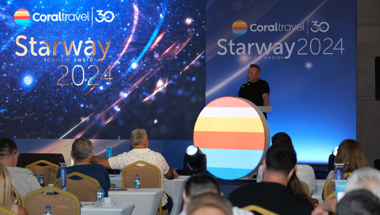 Coral Travel Türkiye Starway Turizm Ödülleri sahiplerini buldu