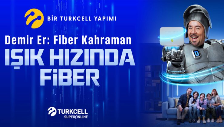 Turkcell’den süper internet hızına süper kahraman hikâyesi